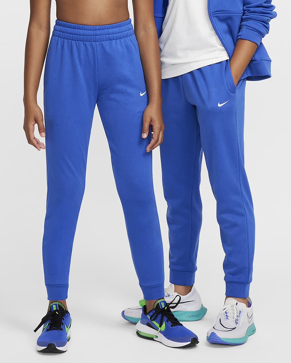 Nike Multi Stain Repel Big Kids' Therma-FIT Joggers - Game Royal/White