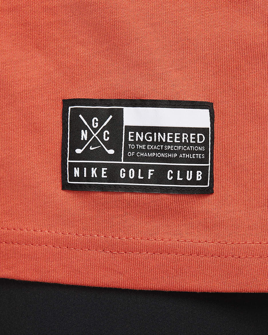 T-shirt da golf Nike Max90 – Uomo - Vintage Coral