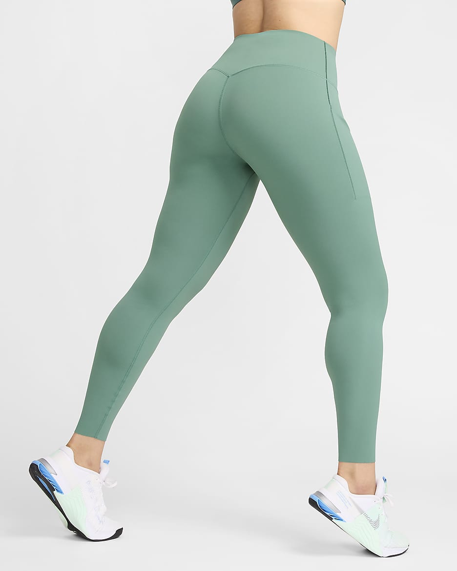 Nike Universa Women's Medium-Support High-Waisted Full-Length Leggings with Pockets - Bicoastal