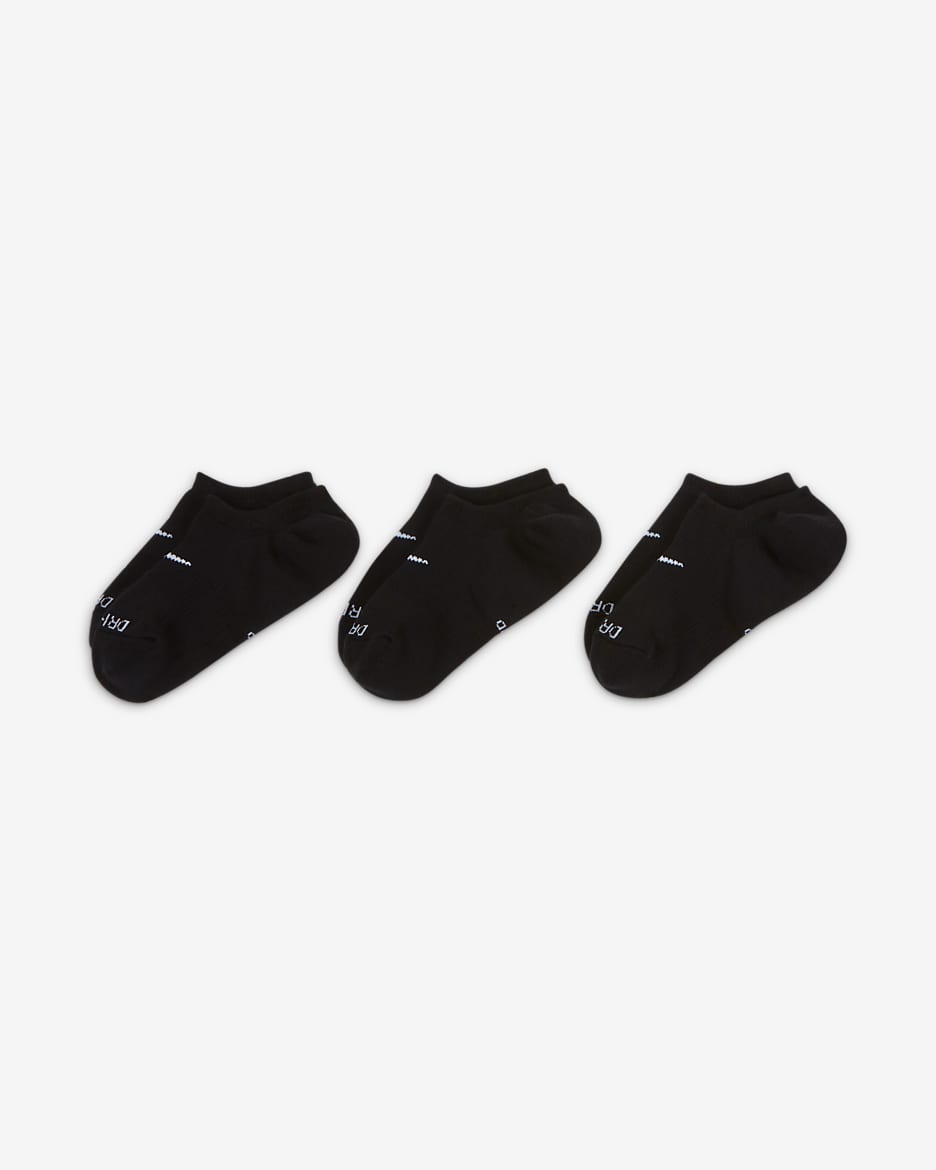 Nike Everyday Plus Cushioned Trainings-Footie-Socken für Damen (3 Paar) - Multi-Color