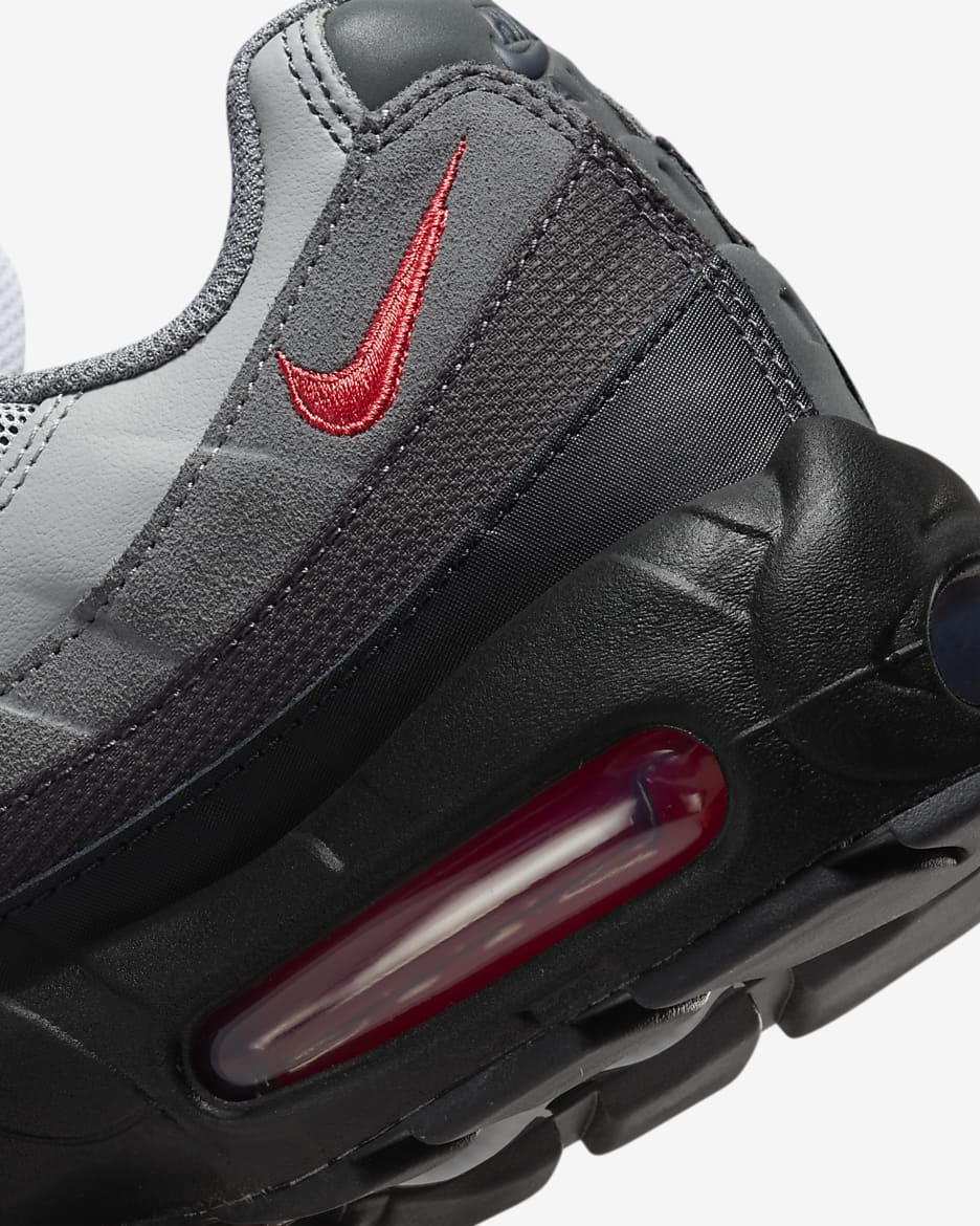 Nike Air Max 95 Men's Shoes - Black/Anthracite/Smoke Grey/Track Red