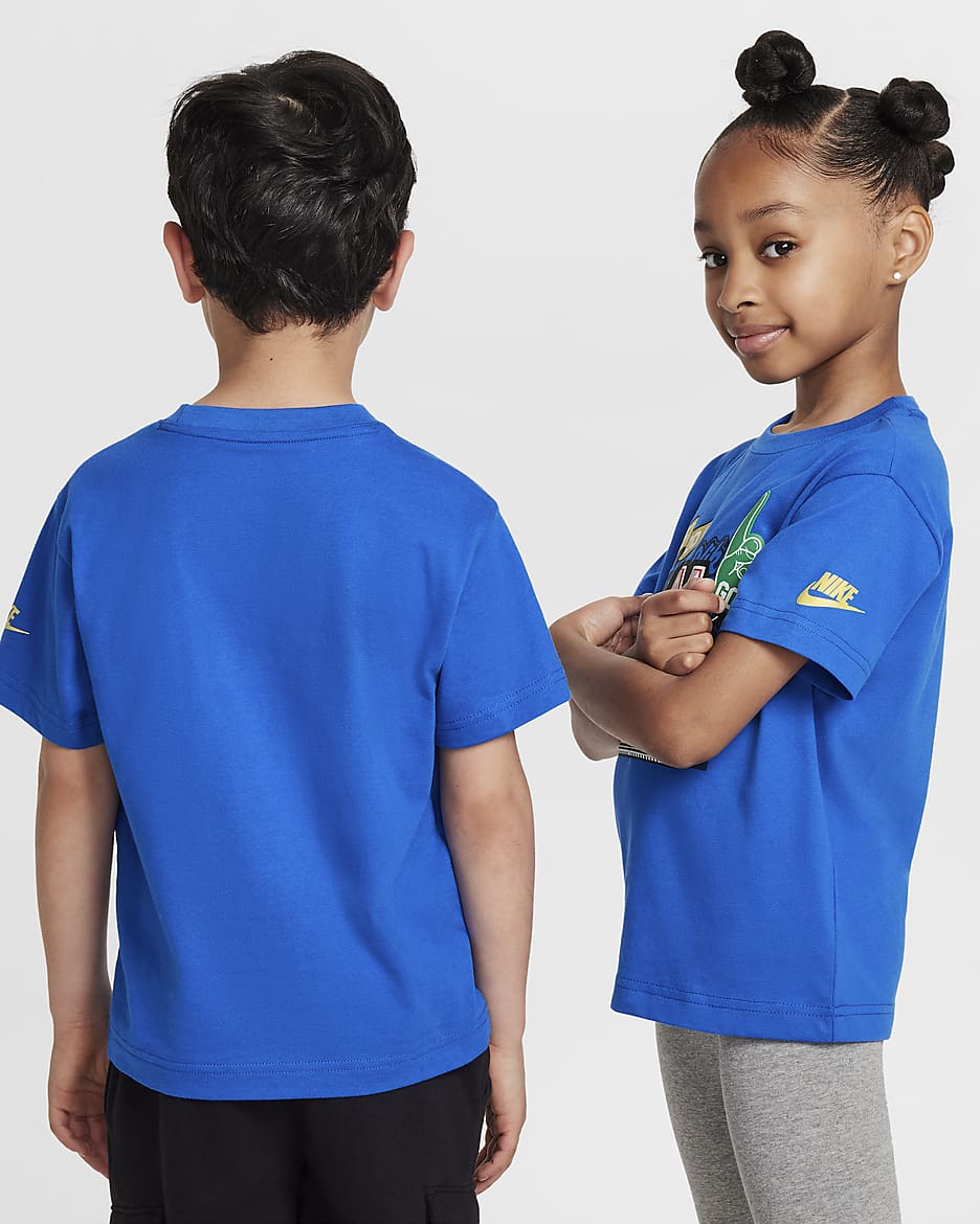 Nike Step Up Your Game Little Kids' Graphic T-Shirt - Game Royal