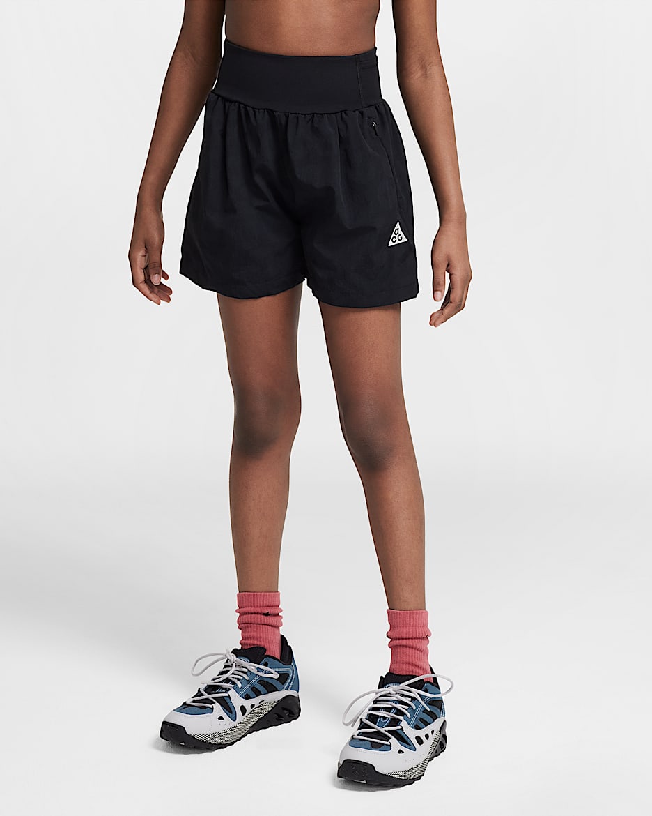 Nike ACG Older Kids' (Girls') Hiking Shorts - Black/Black/Summit White