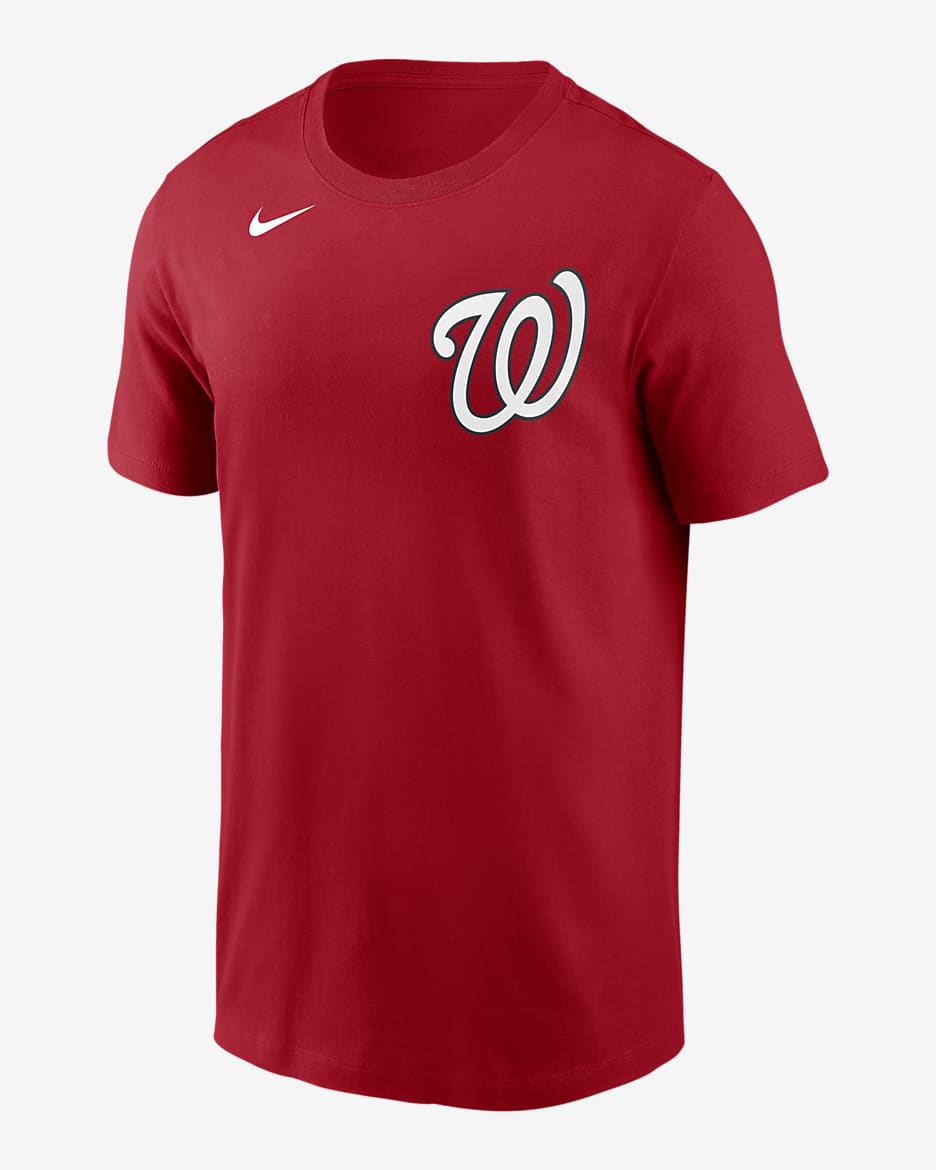 MLB Washington Nationals (Josh Bell) Men's T-Shirt - Red