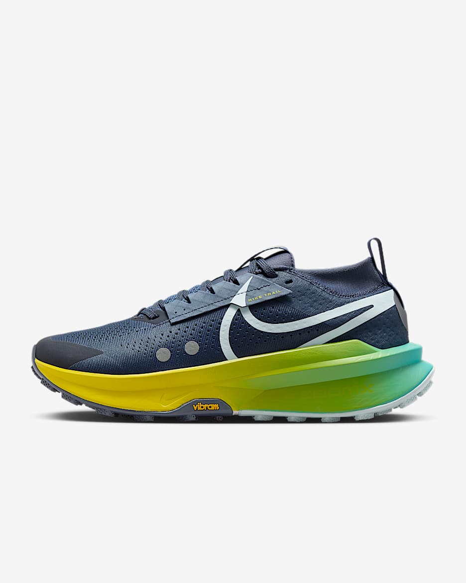 Scarpa da trail running Nike Zegama 2 – Uomo - Thunder Blue/Diffused Blue/Opti Yellow/Glacier Blue