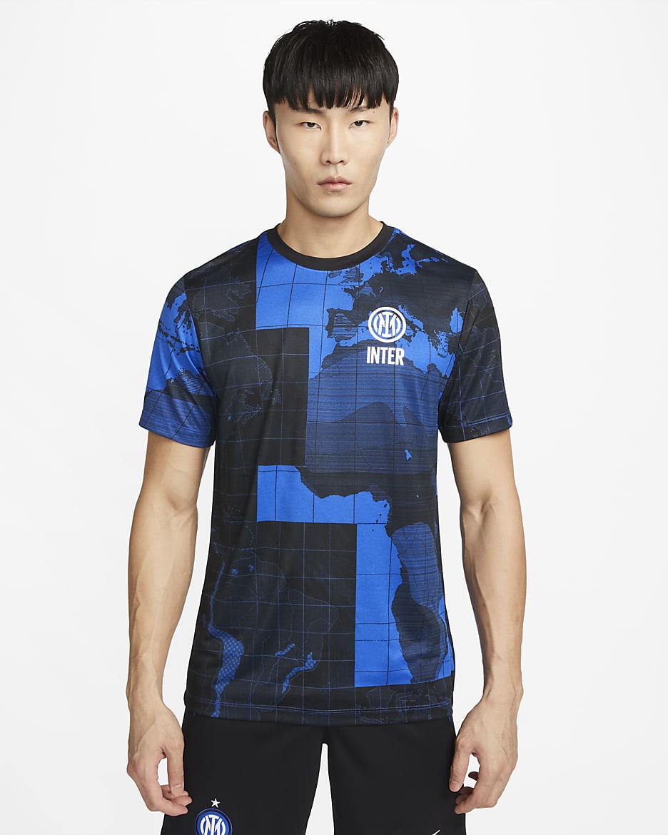 Inter Milan Ignite Men's Nike Dri-FIT T-Shirt - Lyon Blue