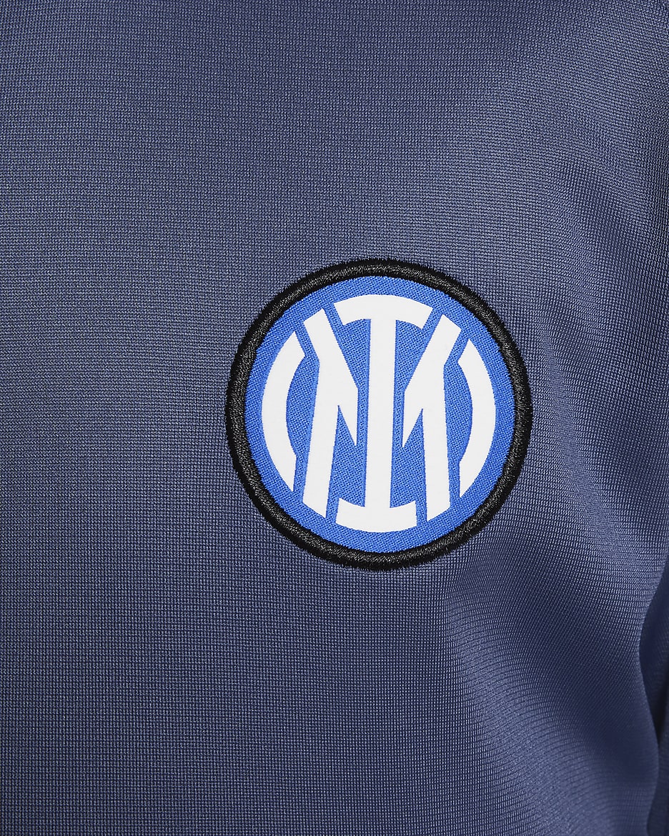 Survêtement de foot en maille Nike Dri-FIT Inter Milan Strike pour ado - Diffused Blue/Lyon Blue/Sanddrift