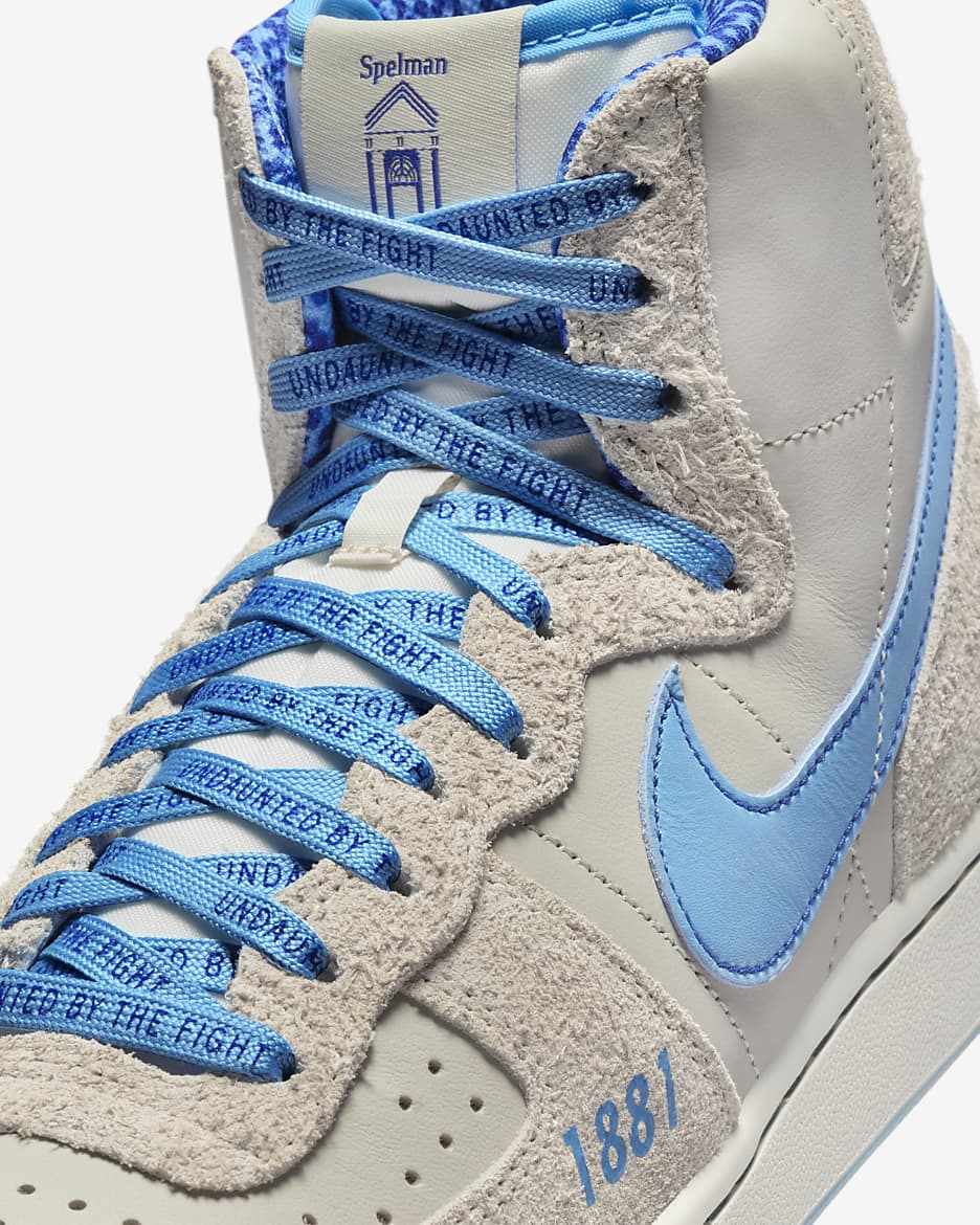 Nike Terminator High (Spelman) Men's Basketball Shoes - Light Bone/Phantom/Old Royal/Photo Blue