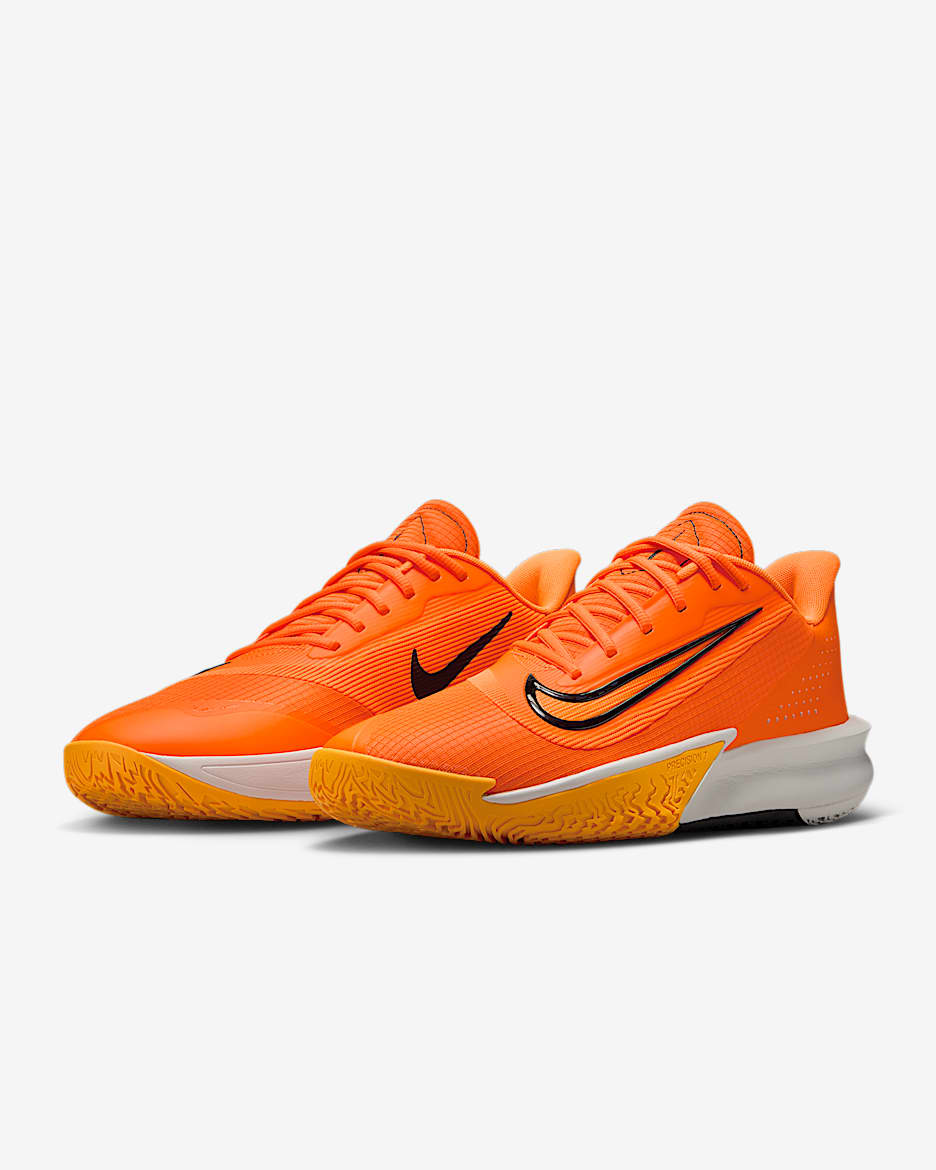 Nike Precision 7 Basketballschuh für Herren - Total Orange/Laser Orange/Photon Dust/Schwarz