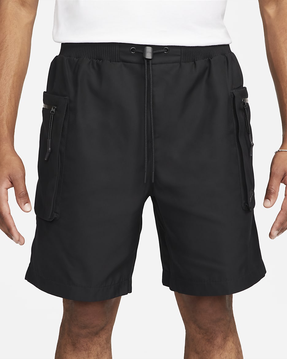 Short fonctionnel tissé Nike Sportswear Tech Pack pour homme - Noir/Noir/Noir