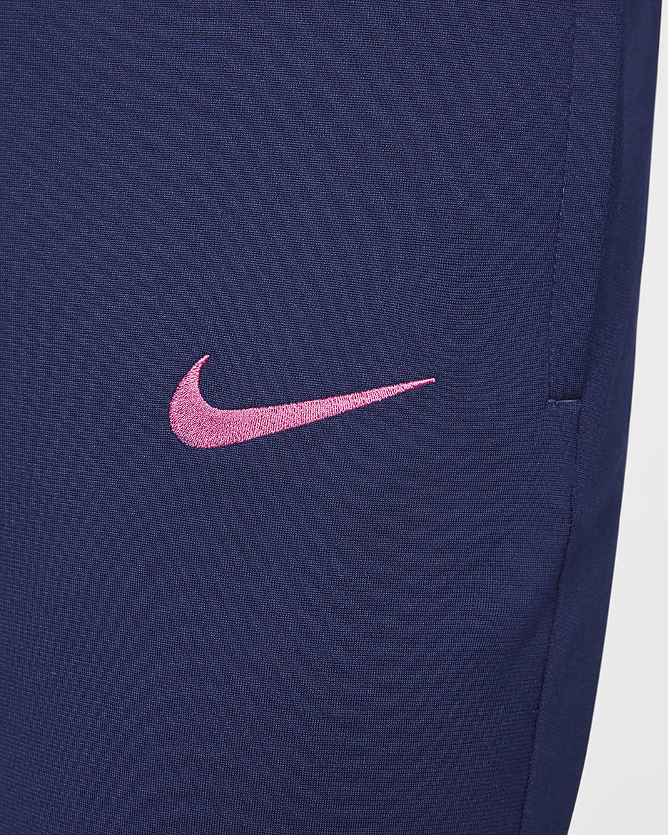 3e survêtement de foot en maille Nike Dri-FIT Atlético Madrid Strike pour homme - Pink Glow/Blue Void/Blue Void