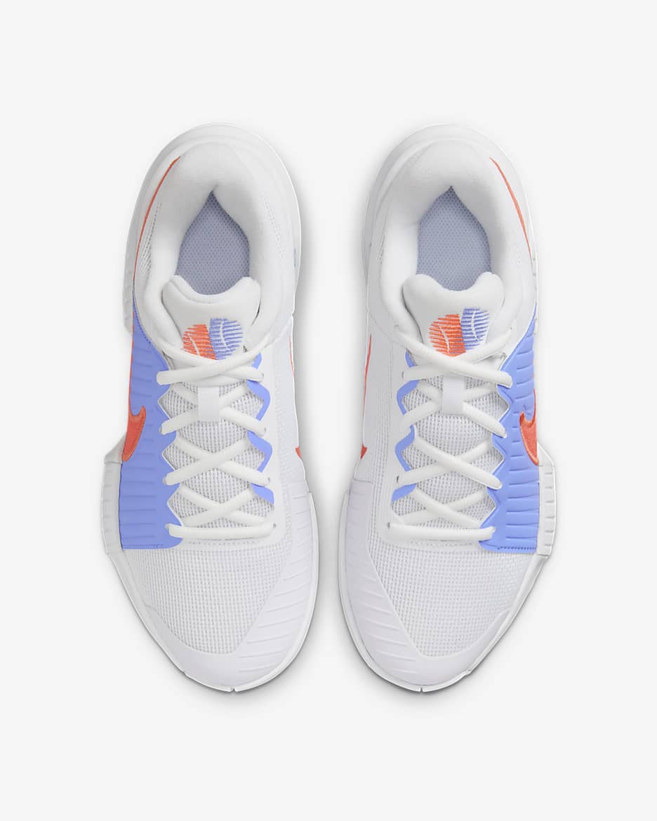 Nike GP Challenge Pro Women's Hard Court Tennis Shoes - White/Royal Pulse/Light Wild Mango