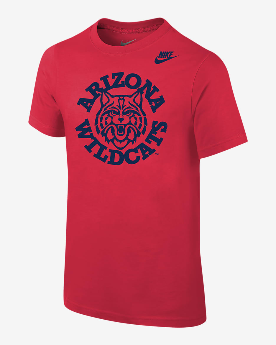 Arizona Big Kids' (Boys') Nike College T-Shirt - Red