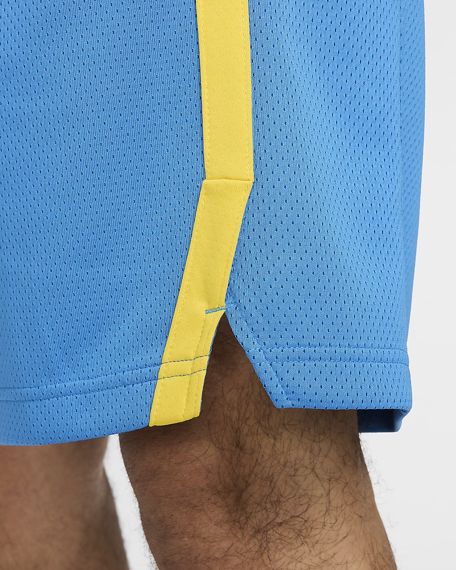 Philippines Limited Road Men's Nike Basketball Shorts - Light Photo Blue/Tour Yellow