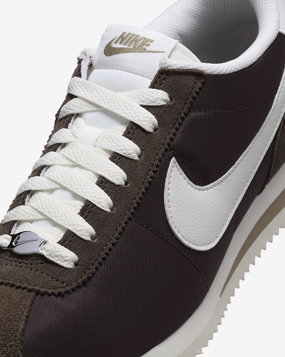 Nike Cortez Textile Schuh - Baroque Brown/Khaki/Sail