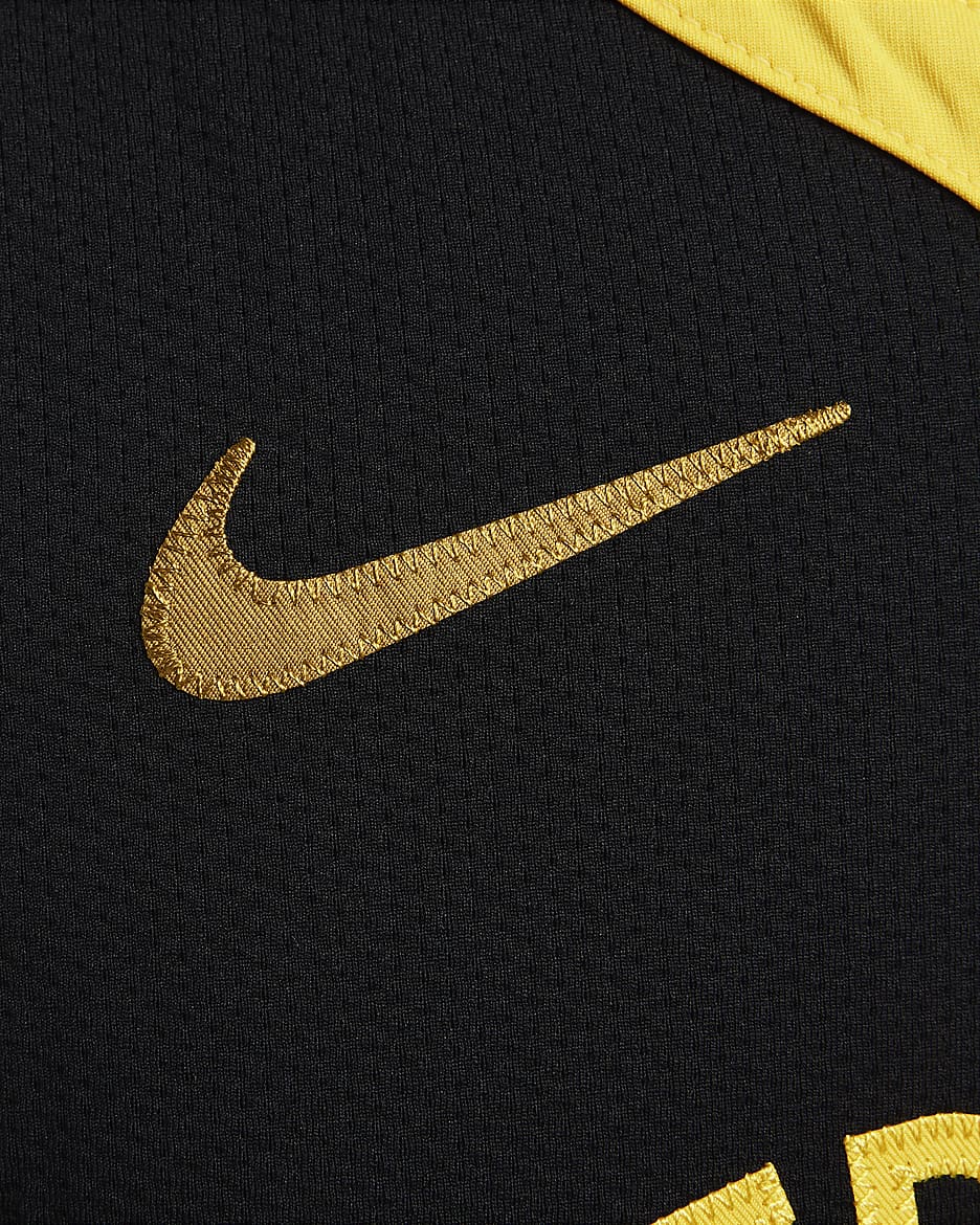 Maillot Nike Dri-FIT ADV NBA Authentic Stephen Curry Golden State Warriors 2023/2024 City Edition pour homme - Noir