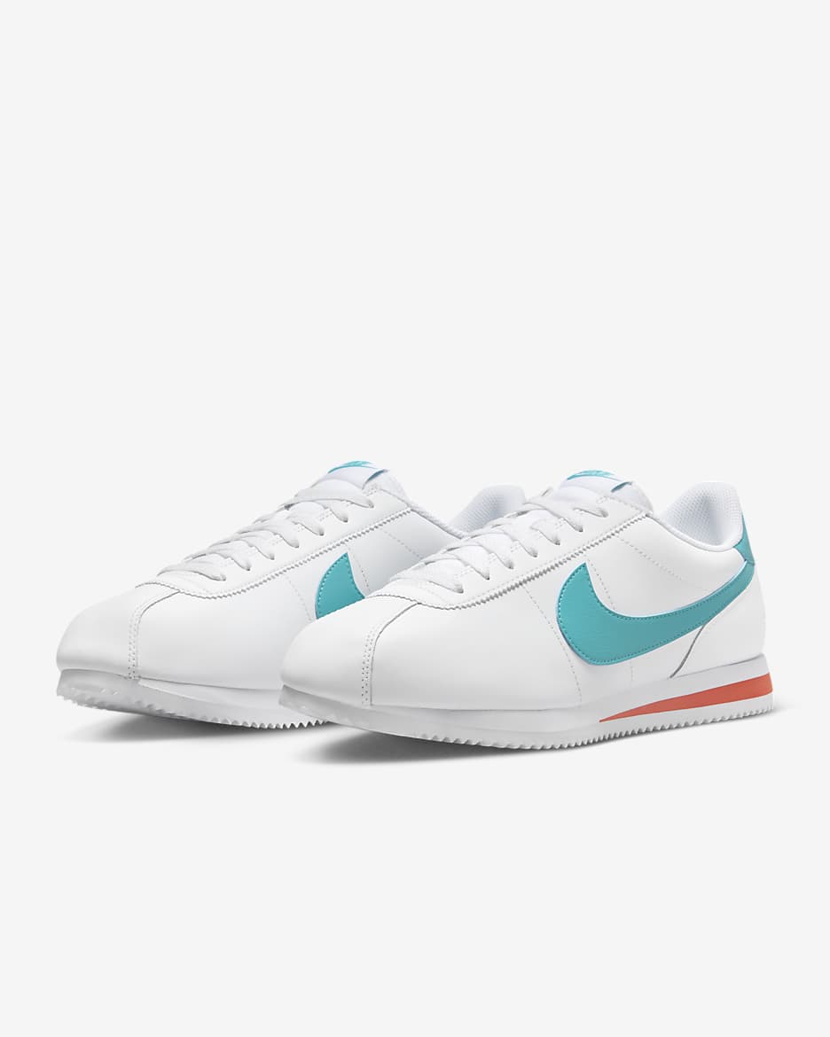 Nike Cortez Men's Shoes - White/Cosmic Clay/Metallic Silver/Dusty Cactus