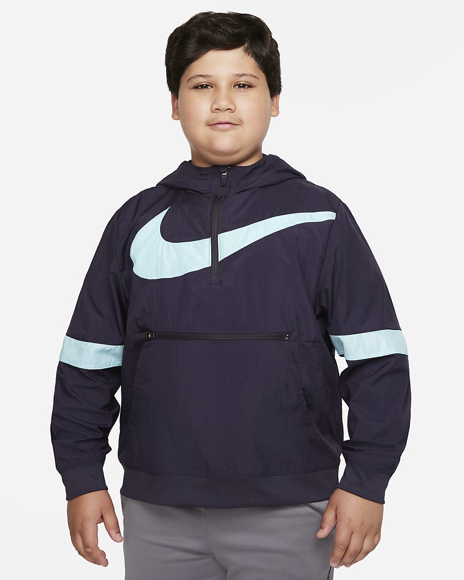 Nike Crossover Big Kids' (Boys') Basketball Jacket (Extended Size) - Cave Purple/Cave Purple/Copa/Copa