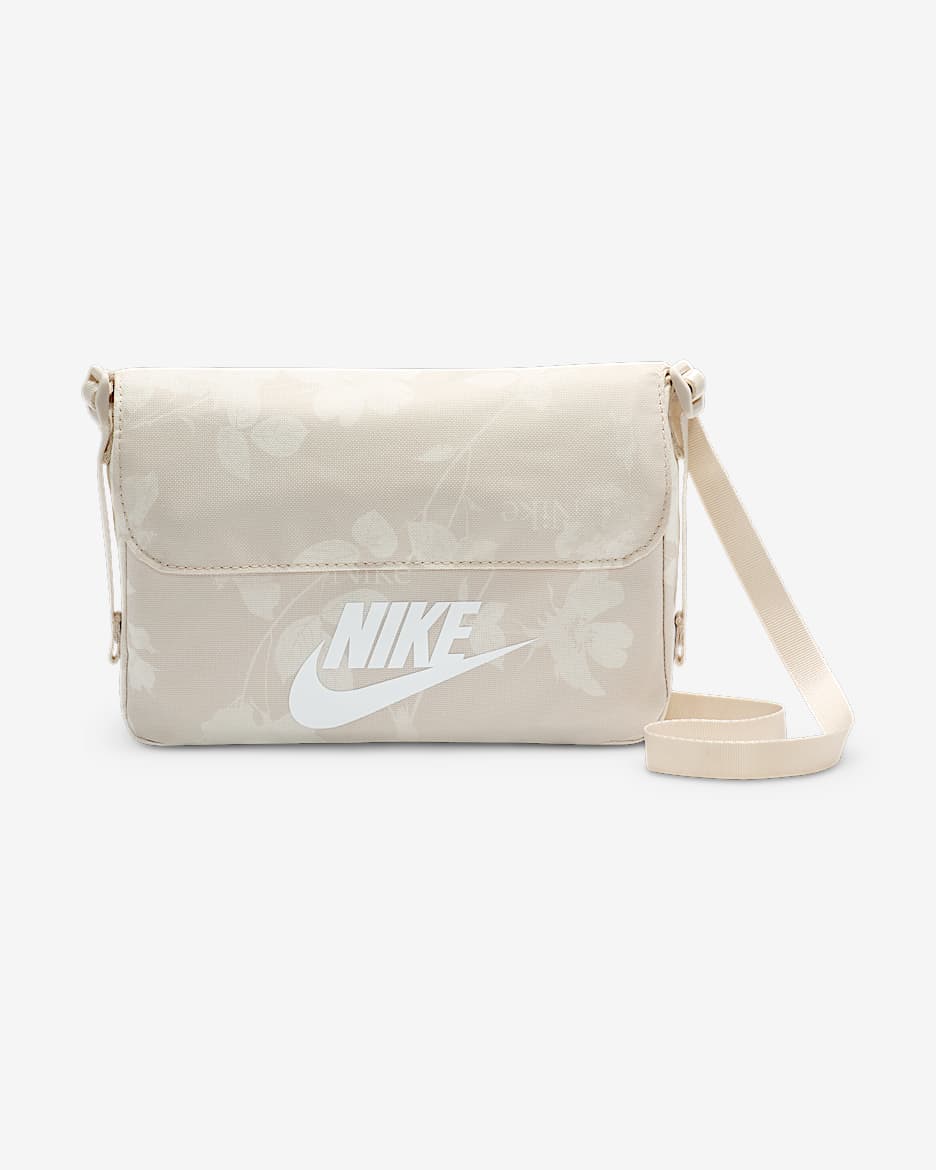 Borsa a tracolla Nike Sportswear Futura (3 l) – Donna - Light Orewood Brown/Sail/Bianco