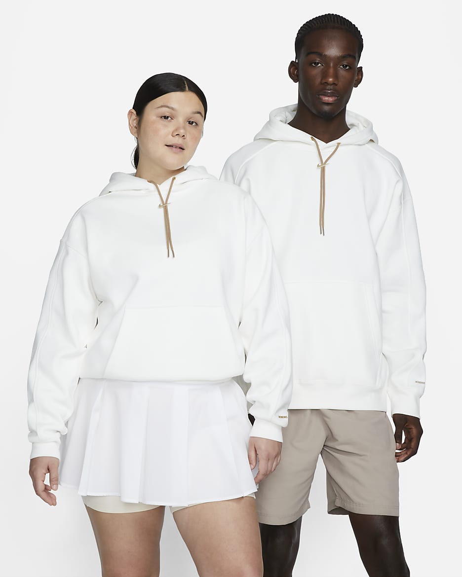 Nike x Jacquemus Fleece Hoodie - Sail/Dark Driftwood