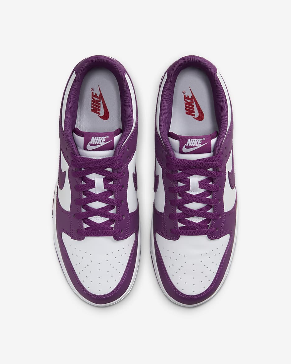 Nike Dunk Low Retro herresko - Hvit/Hvit/Viotech