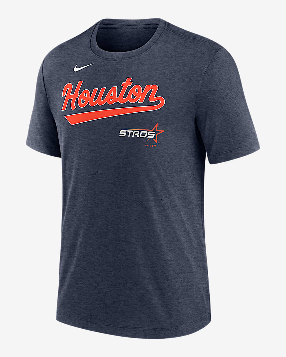 Houston Astros City Connect Men's Nike MLB T-Shirt - Navy Heather
