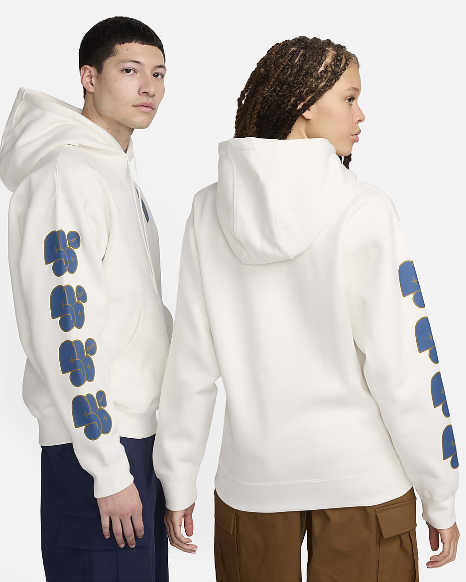 Nike SB Fleece Pullover Skate Hoodie - Sail