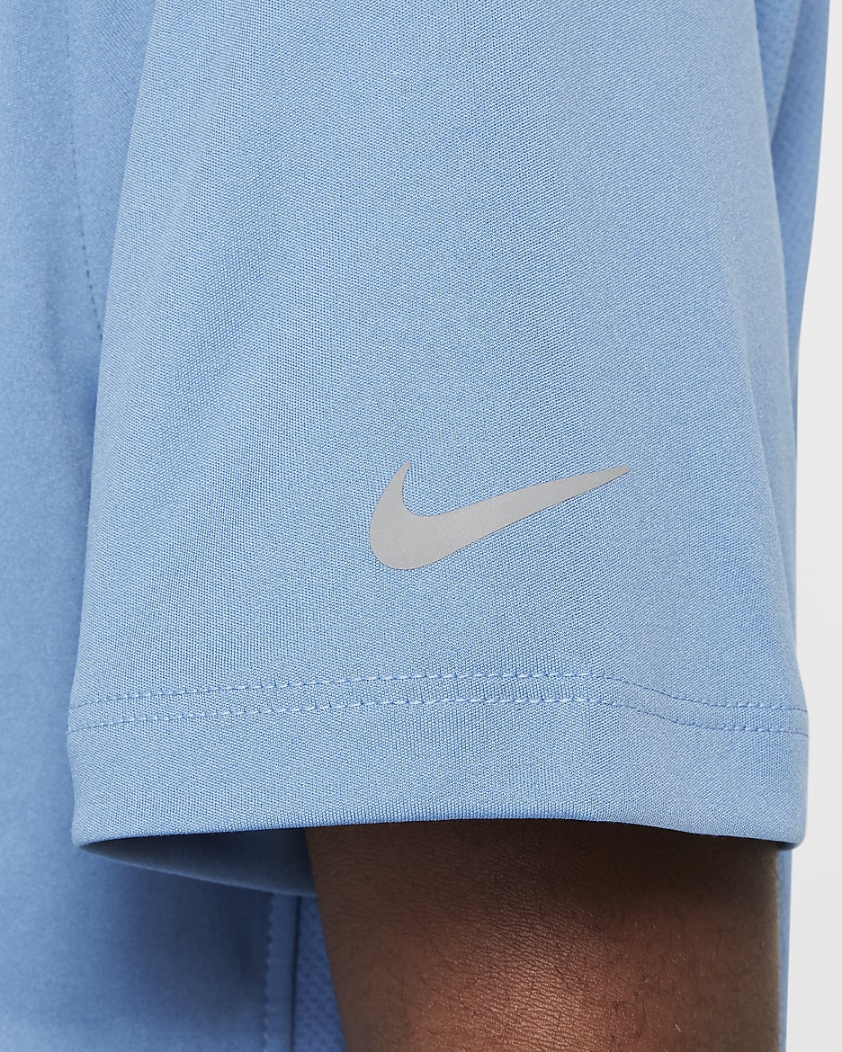 Nike Multi Dri-FIT treningsoverdel til store barn (gutt) - Aegean Storm/Svart