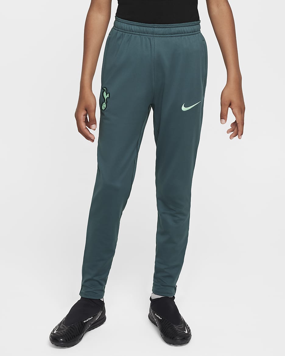 Tottenham Hotspur Strike Derde Nike Dri-FIT voetbalbroek voor kids - Faded Spruce/Bicoastal/Enamel Green