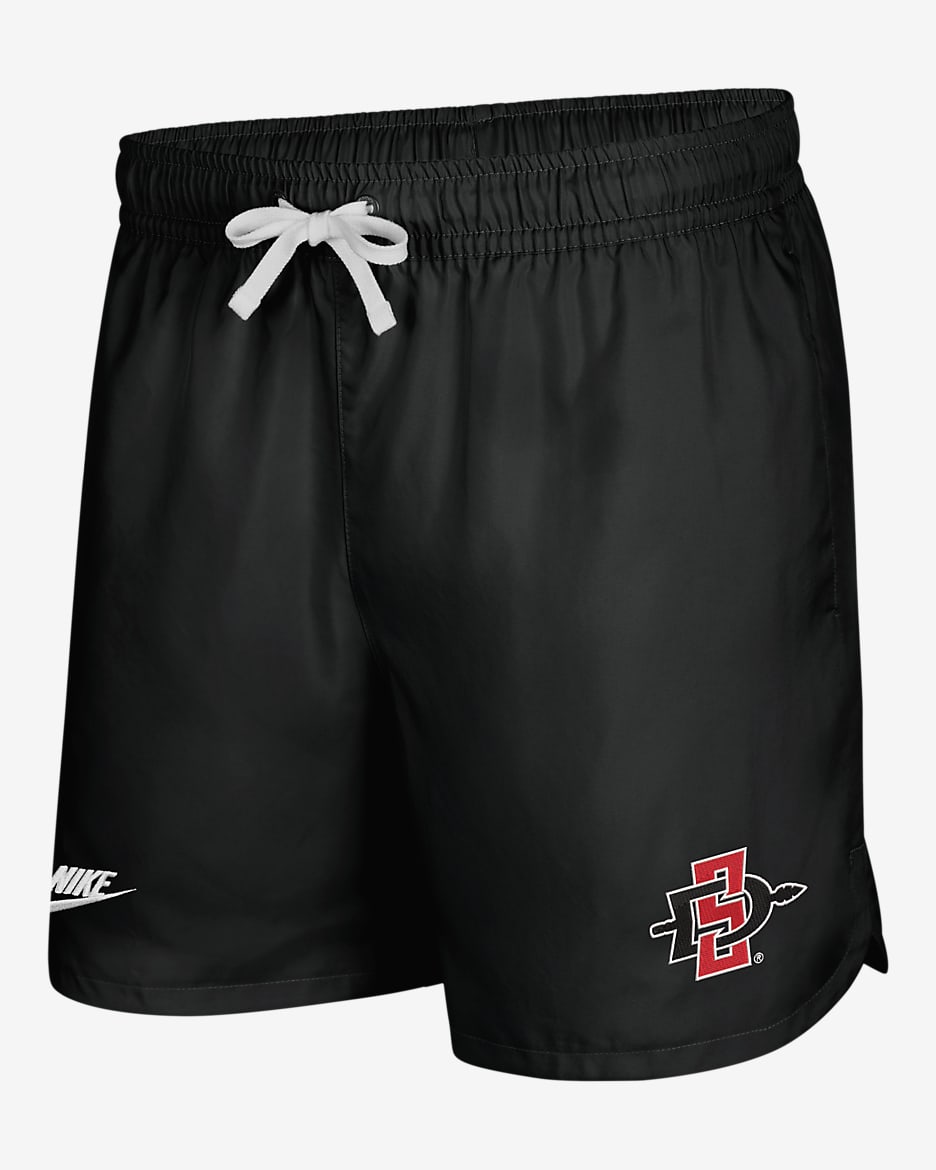 San Diego State Flow Men's Nike College Shorts - Black