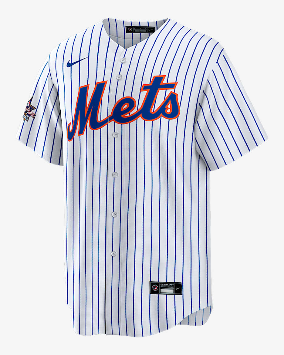 Jersey Nike de la MLB Replica para hombre New York Mets 2025 All-Star Game - Blanco