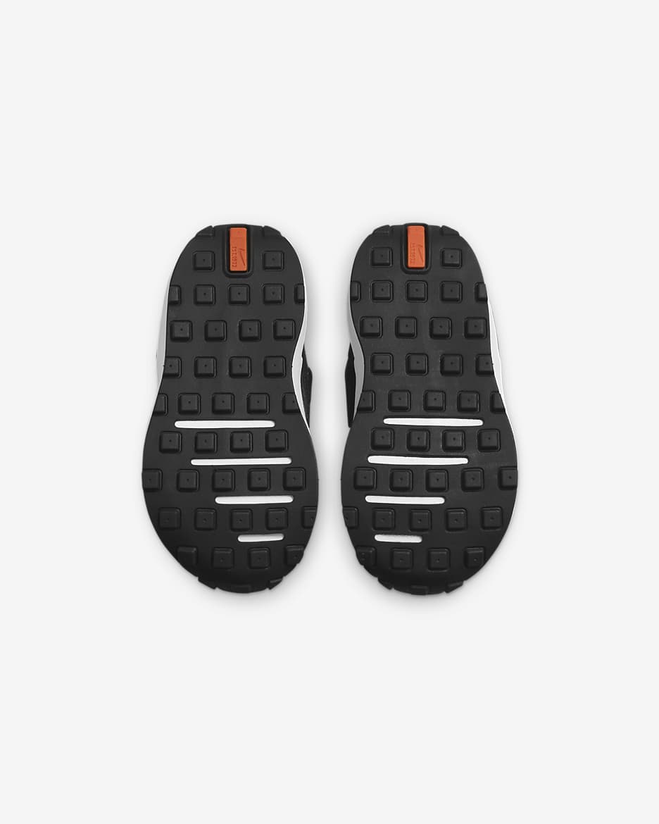 Nike Waffle One Baby/Toddler Shoes - Black/White/Orange/Black