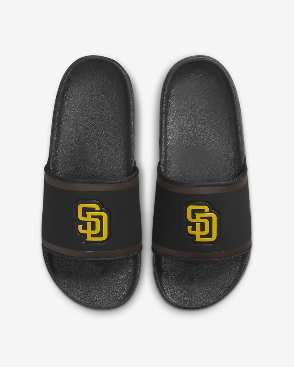 Nike Offcourt (MLB San Diego Padres) Slide - Black/Dark Cinder/Amarillo