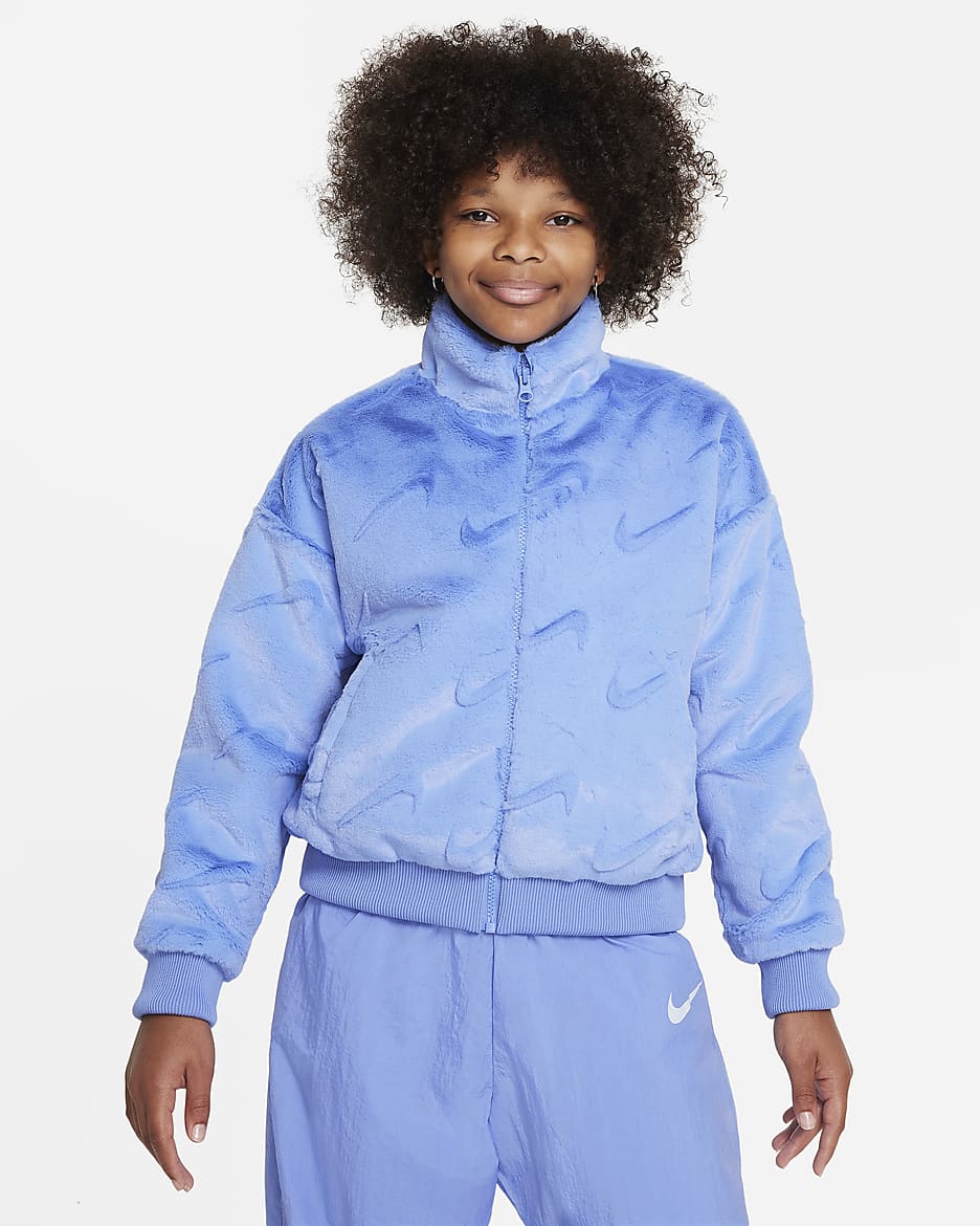 Nike Sportswear Big Kids' (Girls') Jacket - Polar