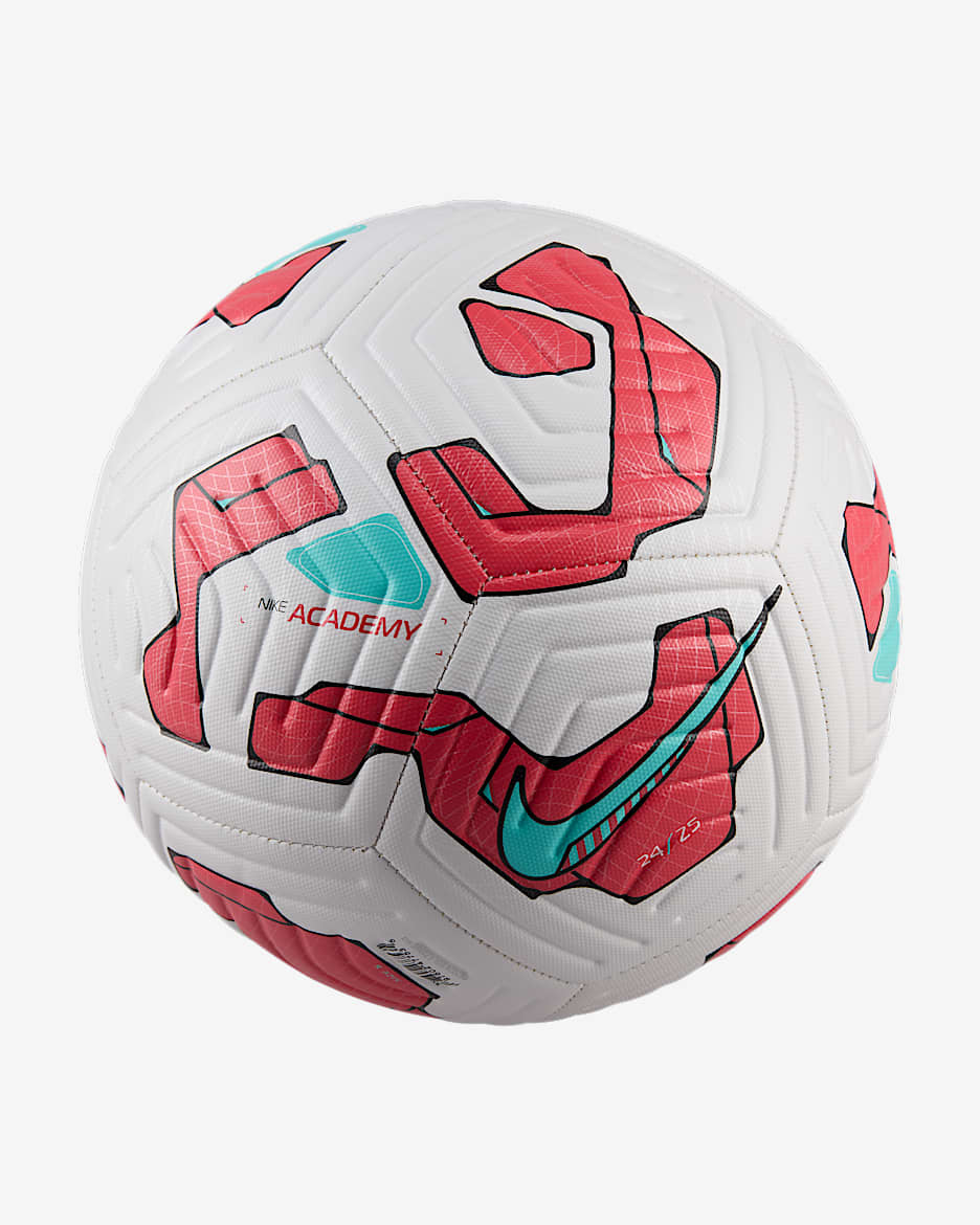 Nike Academy fotball - Hvit/Ember Glow/Aurora Green