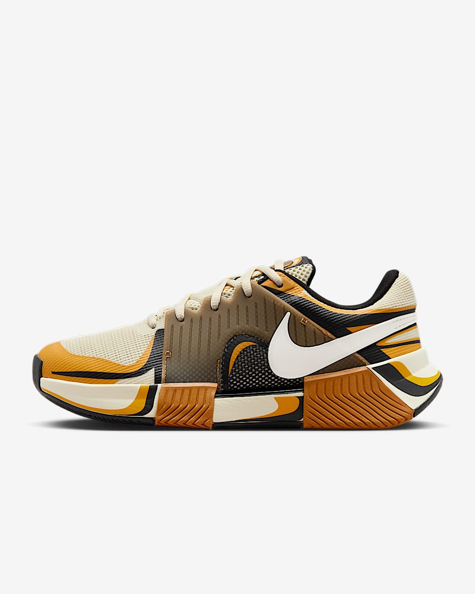Tenis de tenis para cancha dura para mujer Nike GP Challenge 1 "Osaka" - Alabastro/Ocre desierto/Negro/Vela