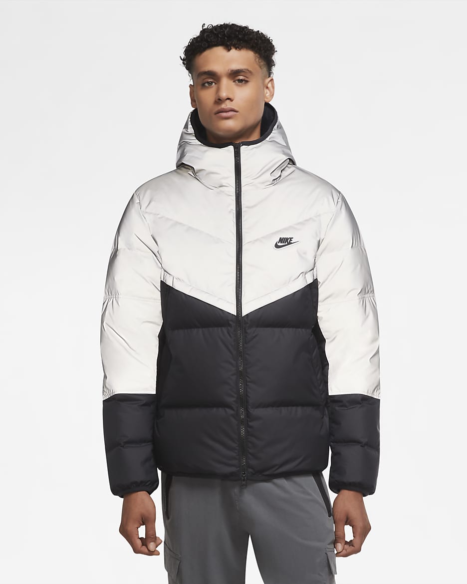Nike Sportswear Down-Fill Windrunner Men's Shield Jacket - Black
