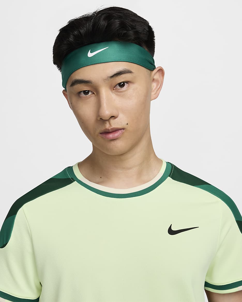 NikeCourt Women's Tennis Headband - Malachite/White