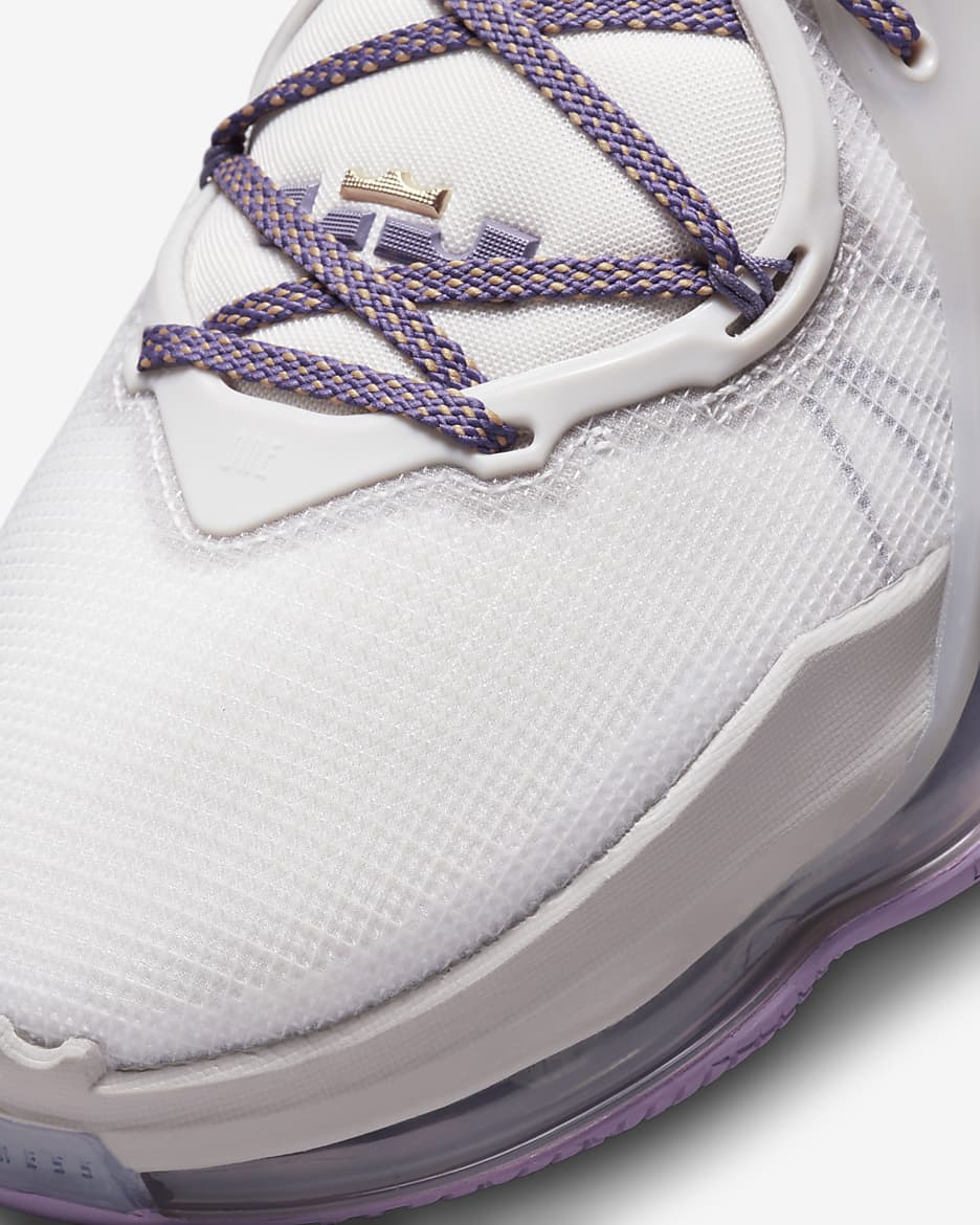 Chaussure de basket LeBron 19 - Phantom/Light Iron Ore/Amethyst Wave/Canyon Purple