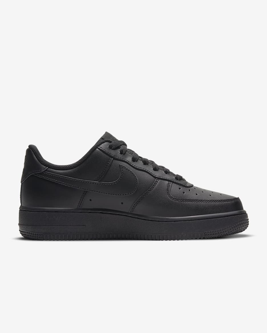 Sapatilhas Nike Air Force 1 '07 para mulher - Preto/Preto/Preto/Preto