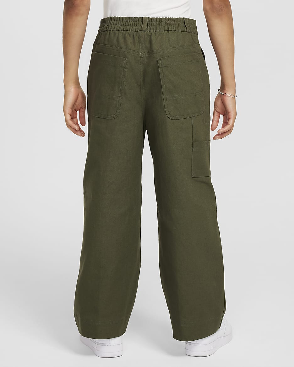 Nike Sportswear Metro Ground Workwear-Pants (ältere Kinder) - Cargo Khaki/Sequoia