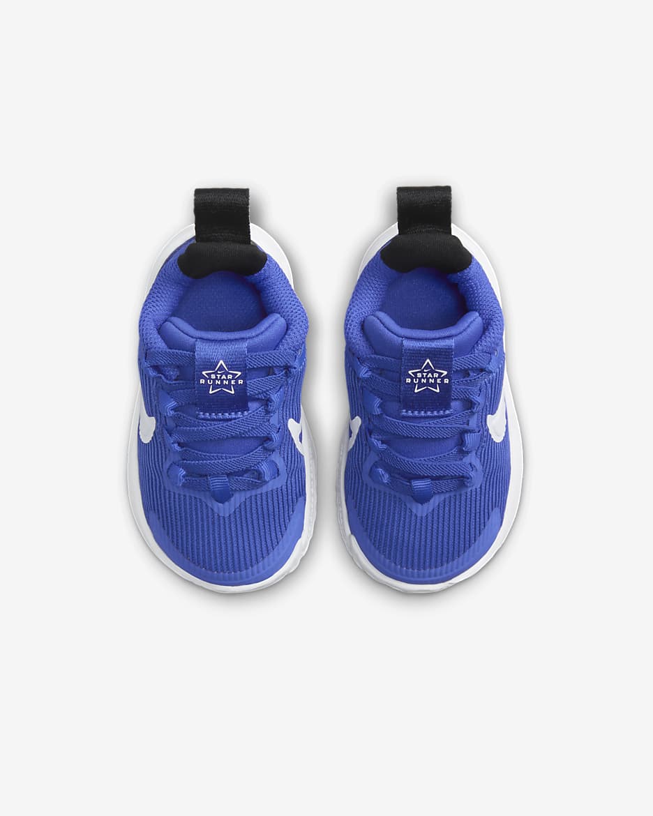 Nike Star Runner 4 Baby/Toddler Shoes - Hyper Royal/Black/White/White