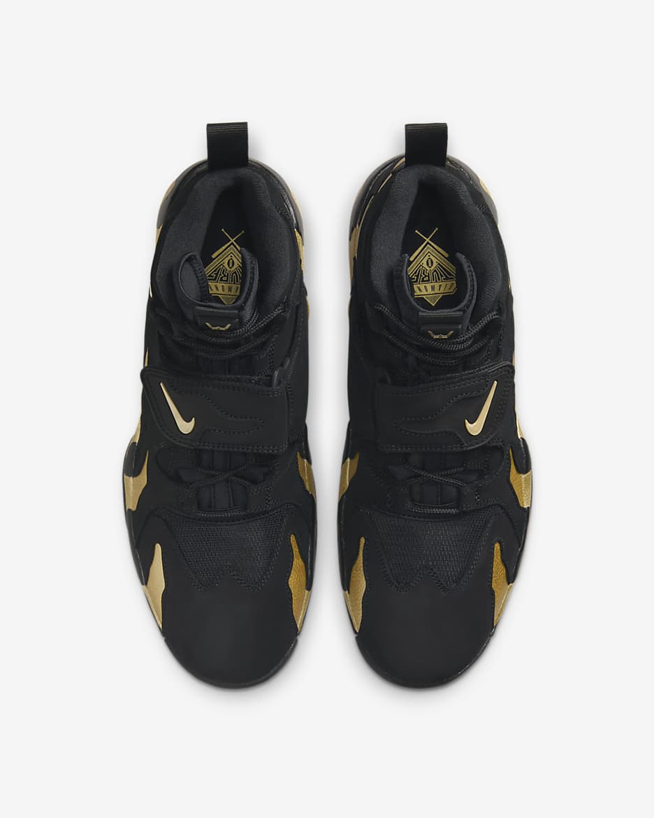 Tenis para hombre Nike Air DT Max '96 - Negro/Blanco/Oro Vegas