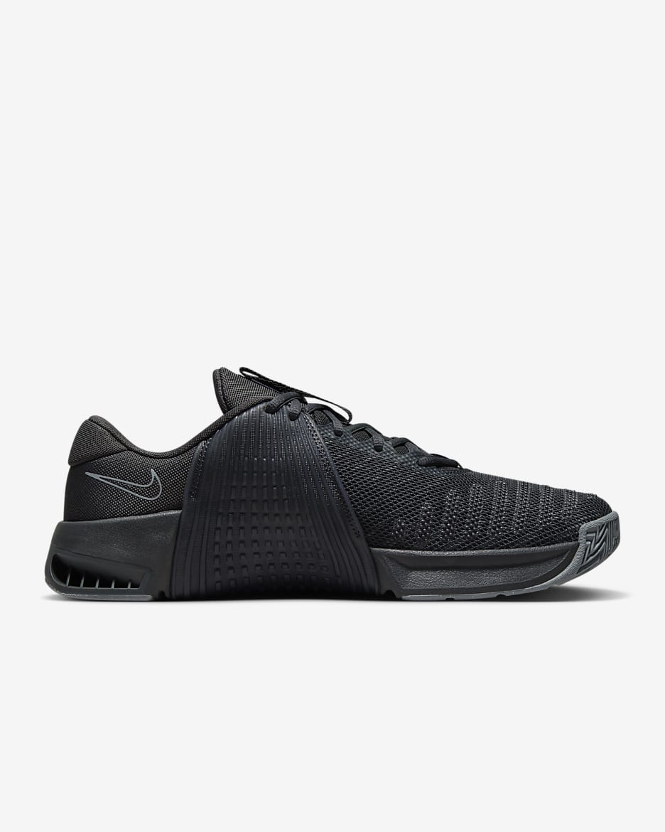 Chaussure d'entraînement Nike Metcon 9 pour homme - Dark Smoke Grey/Monarch/Smoke Grey