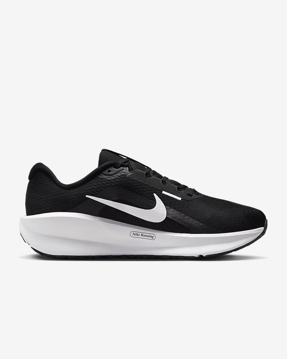 Tenis de correr en carretera para hombre (extraancho) Nike Downshifter 13 - Negro/Gris humo oscuro/Blanco