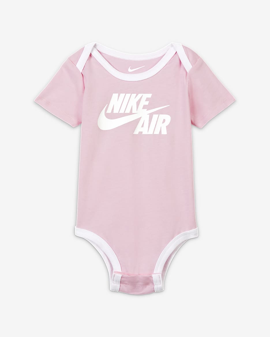 Nike AF1 Baby 3-Piece Milestone Blanket Set - Pink