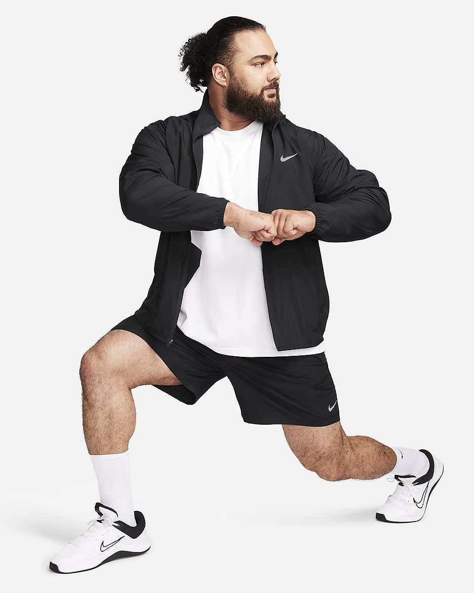 Chamarra versátil Dri-FIT para hombre Nike Form - Negro