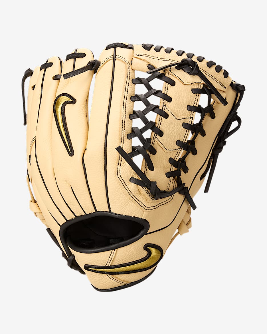 Guante de béisbol Nike Alpha Edge - Alabastro/Negro/Oro metalizado