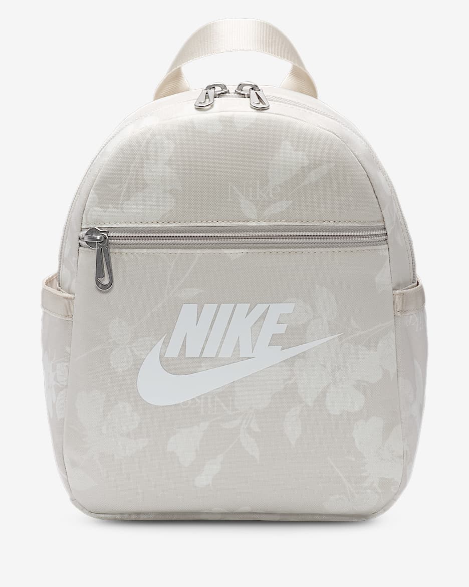 เป้สะพายหลังขนาดเล็กสำหรับผู้หญิง Nike Sportswear Futura (6 ล.) - Light Orewood Brown/Sail/ขาว