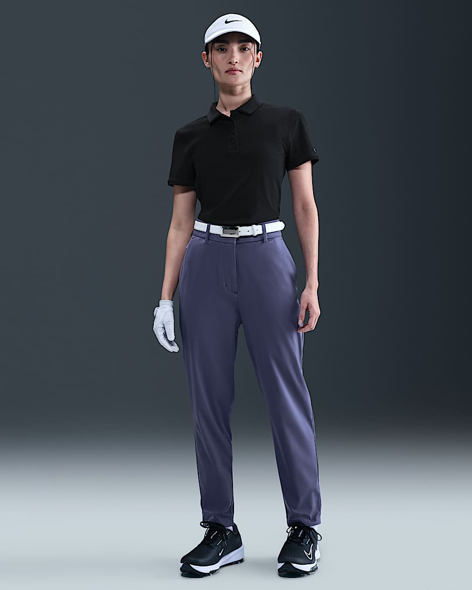 Nike Tour Women's Dri-FIT Golf Trousers - Sanded Purple/White